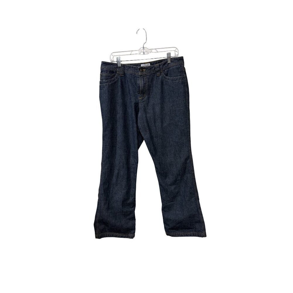 Guide Series Womens Flannel lined Denim Jeans Size 12 Relaxed Fit Casual Wear